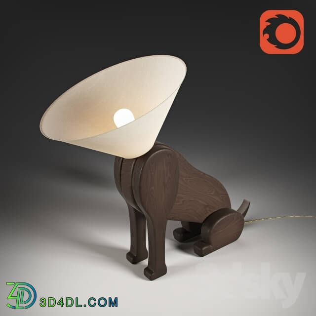 Table lamp - Dog Lamp