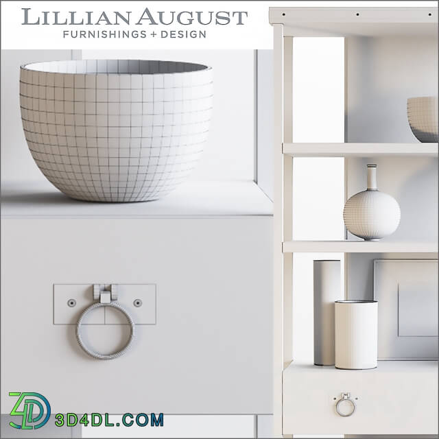 Wardrobe _ Display cabinets - Lillian August Walker Bookcase