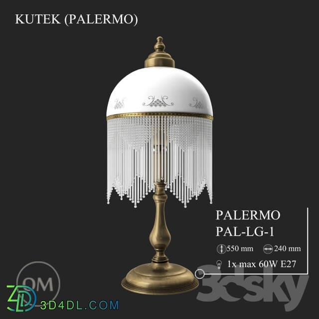 Table lamp - KUTEK _PALERMO_ PAL-LG-1