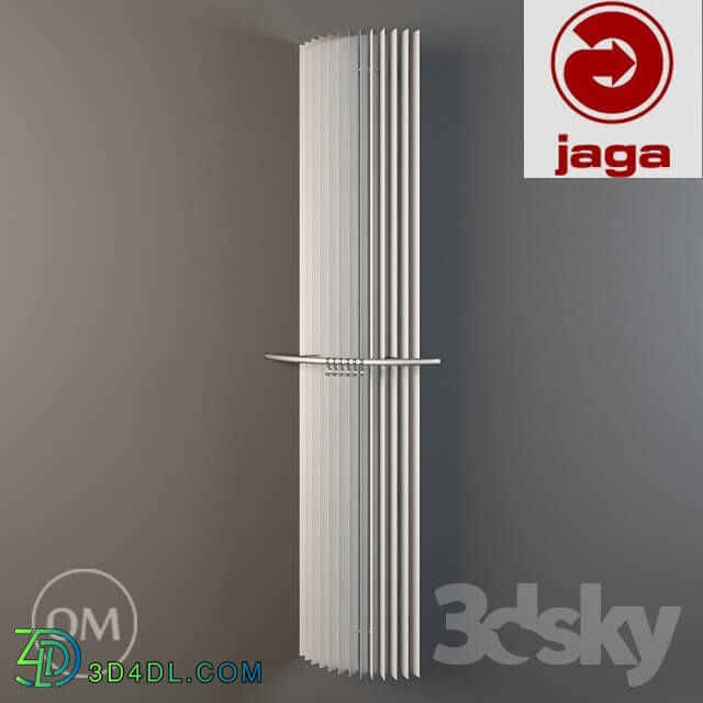 Radiator - Jaga - IGUANA Corner with HAT RACK 27x180