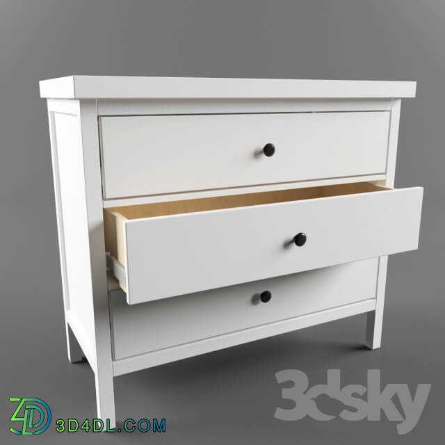 Sideboard _ Chest of drawer - HEMNES Chest of 3 drawers_ white