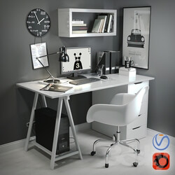 Office furniture - Desk in the Scandinavian style 