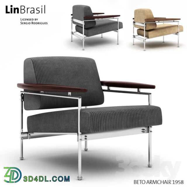 Arm chair - LINBRASIL BETO ARMCHAIR 1958