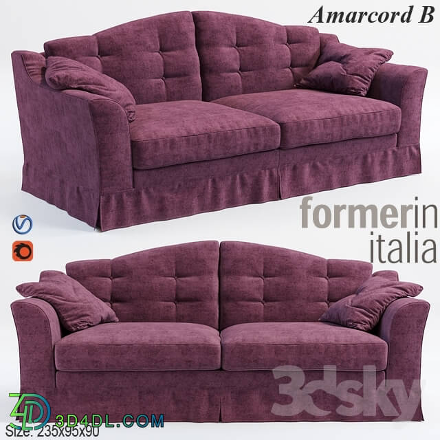 Sofa - Formerin Amarcord B