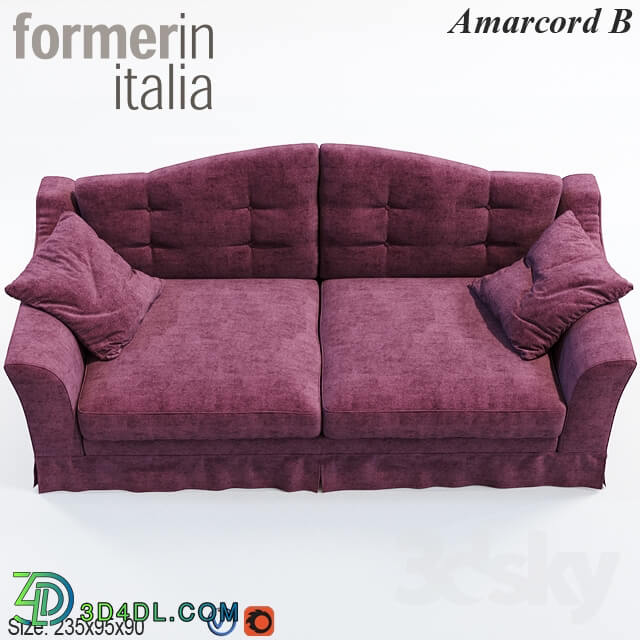 Sofa - Formerin Amarcord B