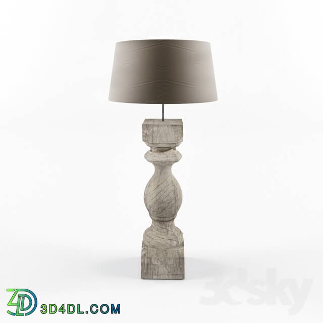 Table lamp - Rustic table lamp