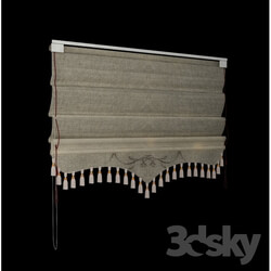 Curtain - Roman blind 