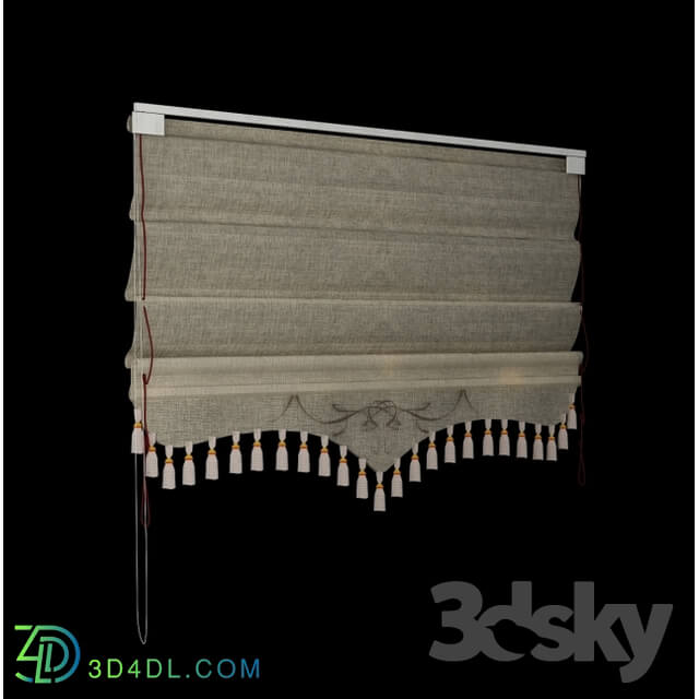 Curtain - Roman blind