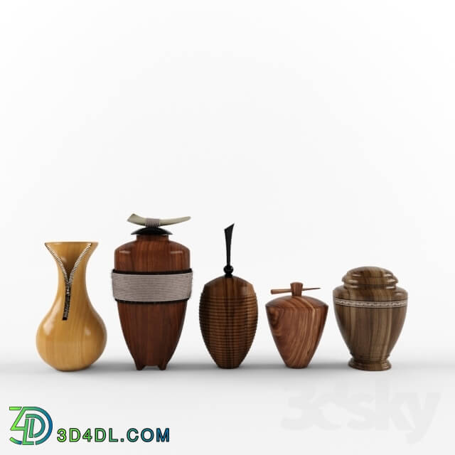 Vase - Wooden Decorative objects