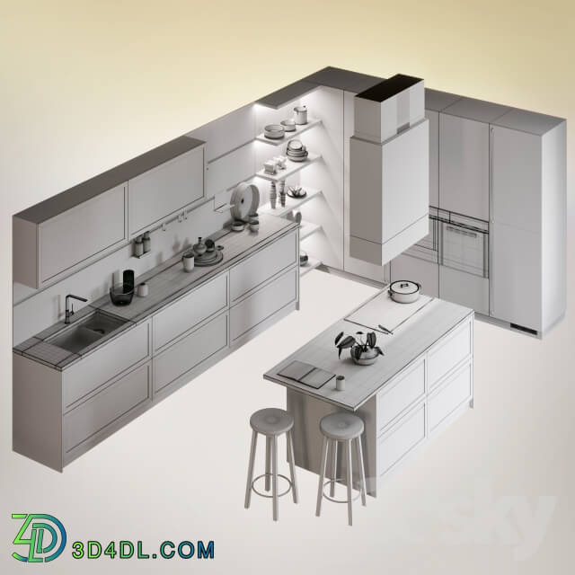 Kitchen - Scavolini _ Carattere