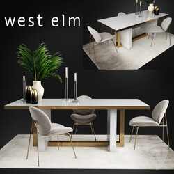 Table _ Chair - Table and chair West Elm Collections 