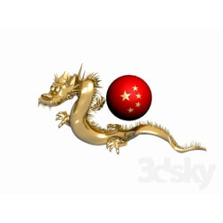 Other decorative objects - Chinese Dragon 