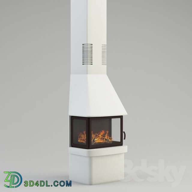 Fireplace - fireplace Contura