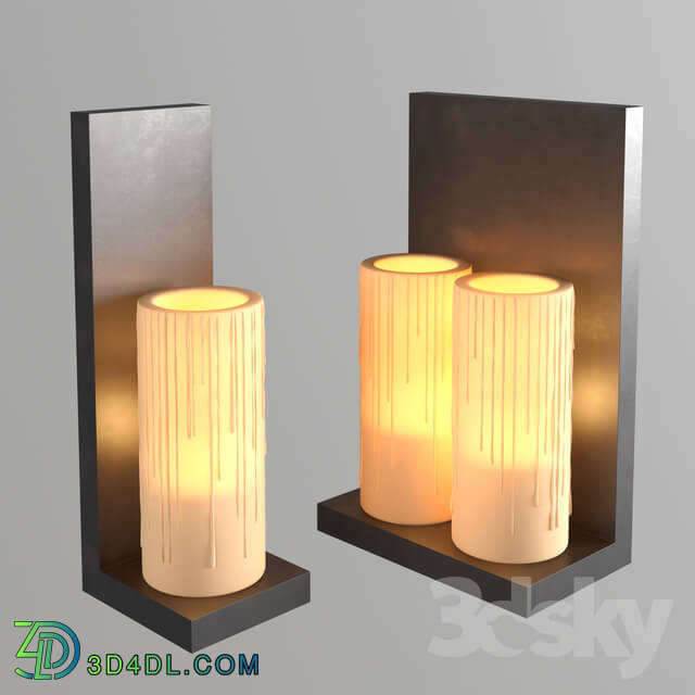 Wall light - Authentage - Bellefeu Wall Candle