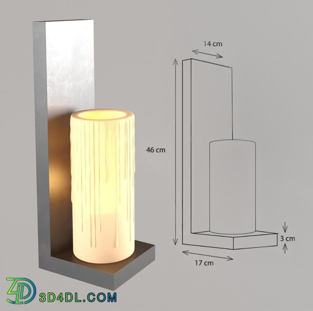 Wall light - Authentage - Bellefeu Wall Candle