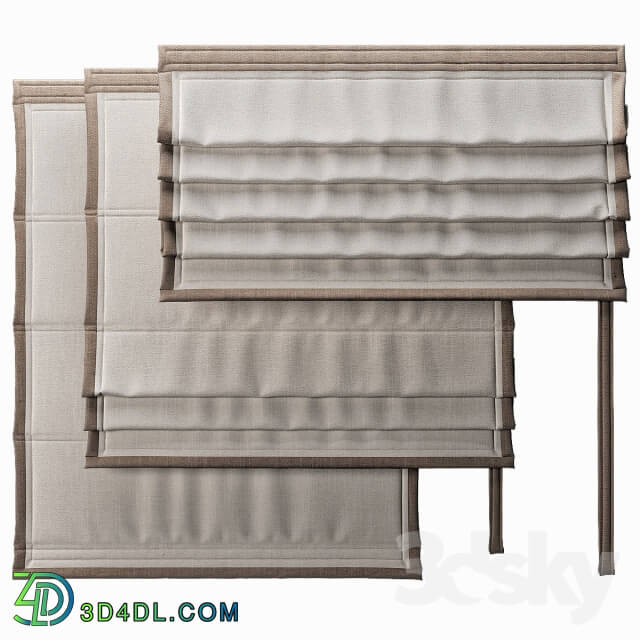 Curtain - Roman blinds