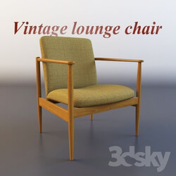 Chair - Vintage Lounge Chair 