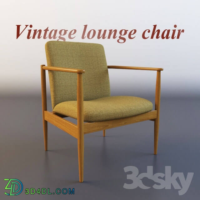 Chair - Vintage Lounge Chair