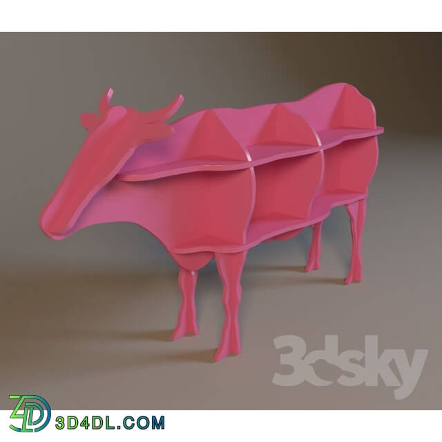 Other - Bookshelf in the form of a cow