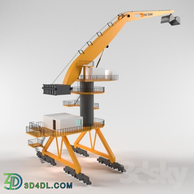 Transport - Port crane