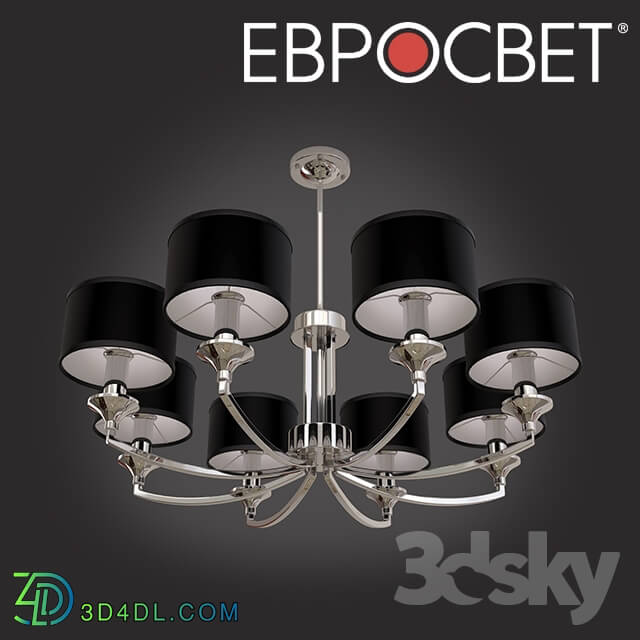 Ceiling light - OM Suspended chandelier Eurosvet 60067_8 Diana