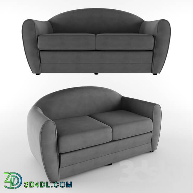 Sofa - Pardue Sleeper Loveseat