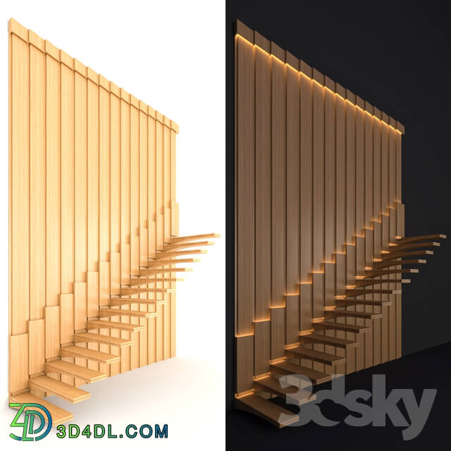 Staircase - wooden_stair