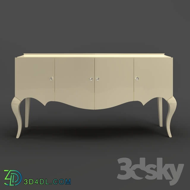 Sideboard _ Chest of drawer - OM Buffet Fratelli Barri ROMA in the finish sparkling pearl varnish_ FB.SB.RM.107