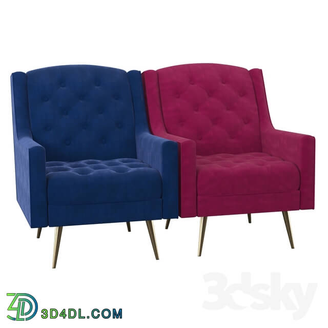 Arm chair - Hubbard Wingback Chair