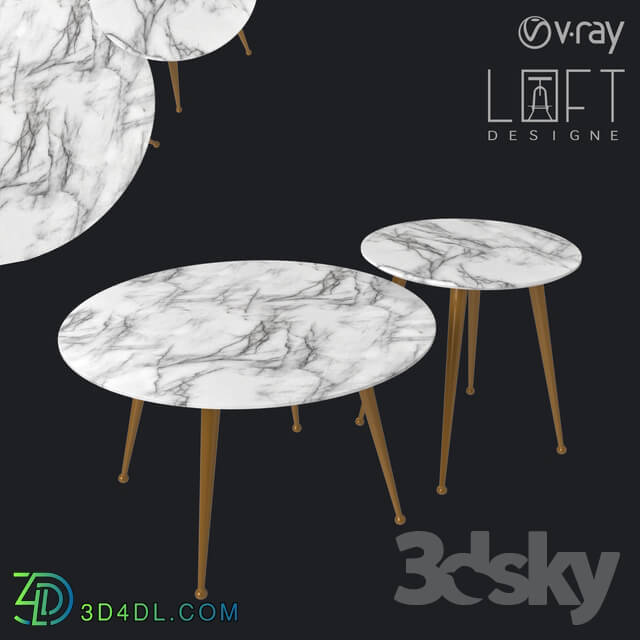 Table - Coffee table LoftDesigne 60052 model