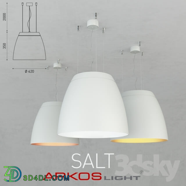 Ceiling light - Hanging lamp SALT by ARKOSLIGHT