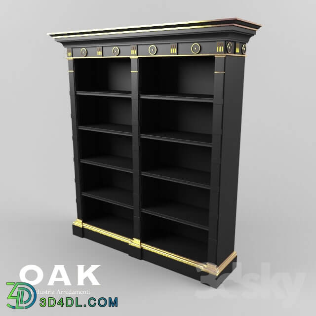 Wardrobe _ Display cabinets - Bookcase Oak MG 1060