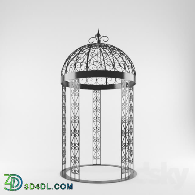 Other architectural elements - Wrought iron gazebo