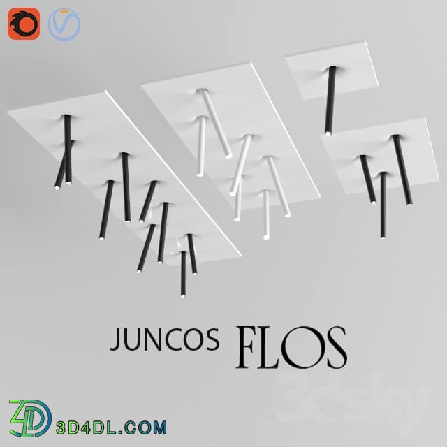 Spot light - FLOS JUNCOS 3D