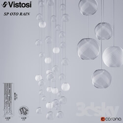 Ceiling light - Vistosi OTO design by PIO AND TITO TOSO 