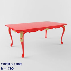 Table - RED COLLECTION 