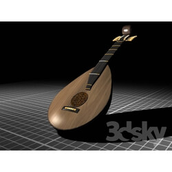 Musical instrument - lute 