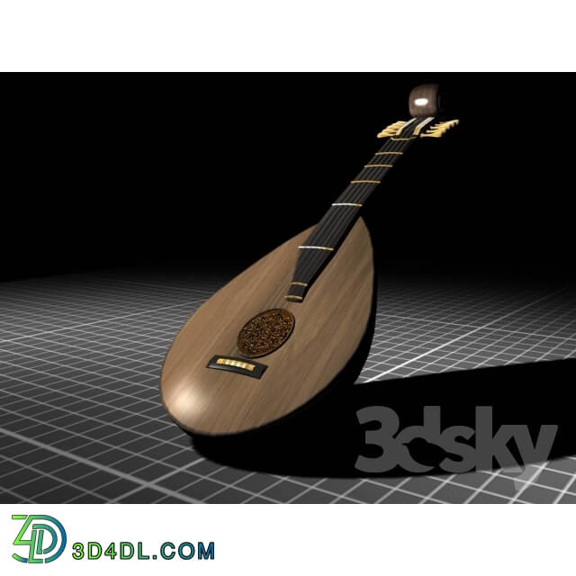 Musical instrument - lute