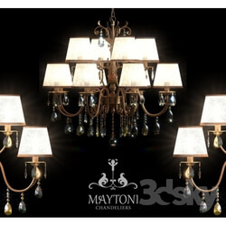 Ceiling light - Maytoni ARM388-12-R 