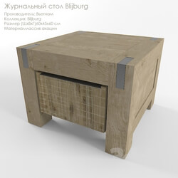 Sideboard _ Chest of drawer - Coffee table Blijburg 