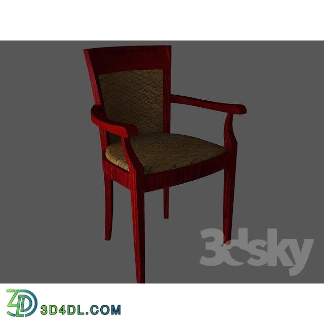 Chair - Mahogany chair