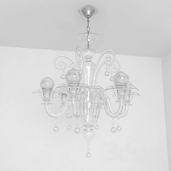 Ceiling light - Glass chandelier 