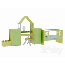 Table _ Chair - A set of children_s furniture 