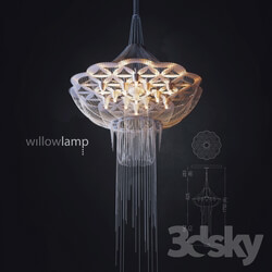 Ceiling light - WILLOWLAMP - FLOWER OF LIFE 