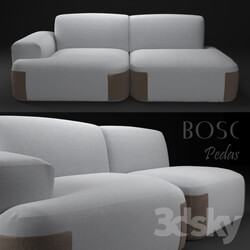 Sofa - Pedas by BOSC_ 2 segments without handrail 