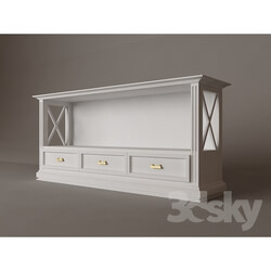 Sideboard _ Chest of drawer - Curbstone under books Tonin 