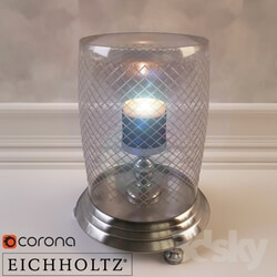 Other decorative objects - Candlestick Eichholtz Hurricane Cristal 