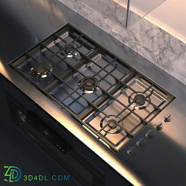 Kitchen - Kitchen Poliform Varenna Phoenix 3 _vray_ corona_