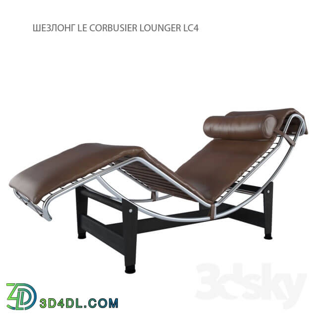 Other soft seating - Chaise Le Corbusier Lounger LC4