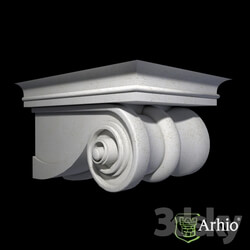 Decorative plaster - bracket AKR47-3 
